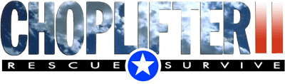 Choplifter II logo for GameBoy